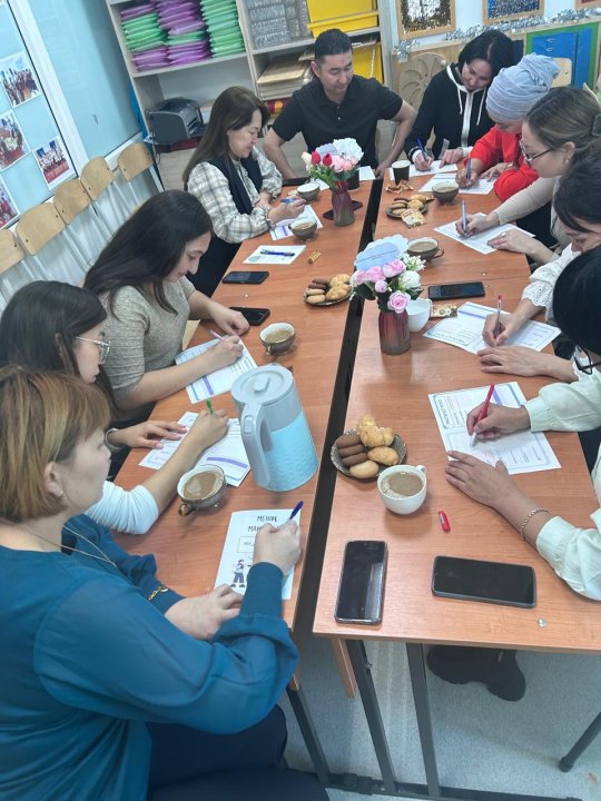 "Менің максатым" такырыбында психологиялық тренинг